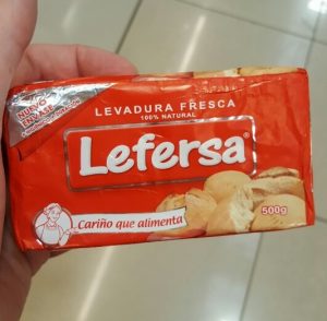 Levadura fresca de 500 g